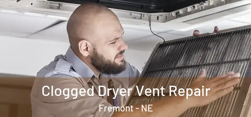 Clogged Dryer Vent Repair Fremont - NE