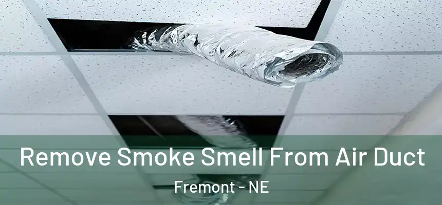 Remove Smoke Smell From Air Duct Fremont - NE